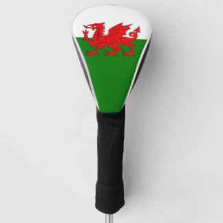 Wales flagge Welsh Red Dragon Golf Headcover