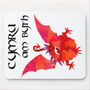 "Wales Forever!" Mousepad