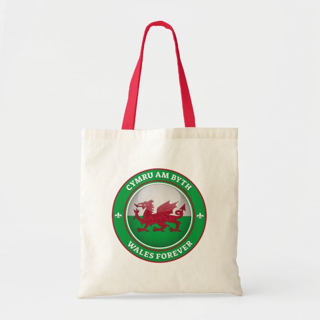 Wales Forever Tragetasche (Vorne)