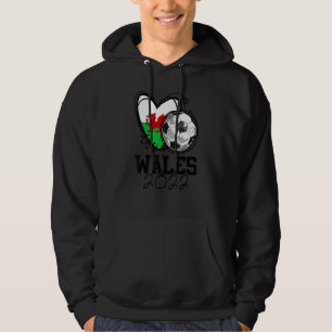 Wales Fußball Walisische Flagge Liebe Land Stolz H Hoodie