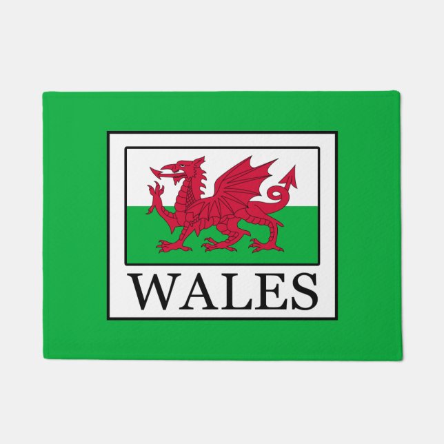 Wales Fußmatte (Vorderseite)