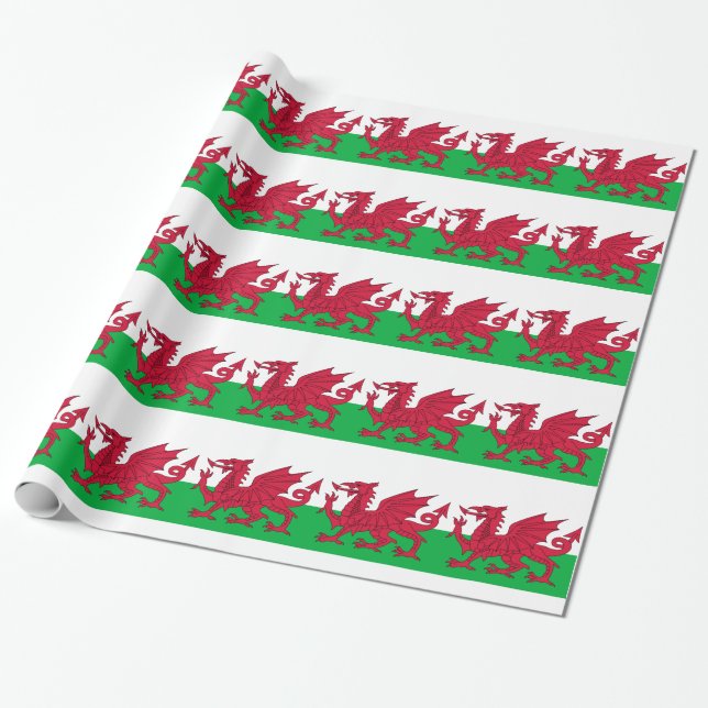 Wales Geschenkpapier (Ungerollt)