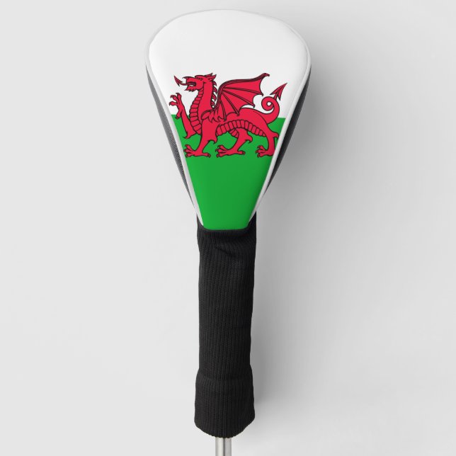 Wales Golf Headcover (Vorderseite)