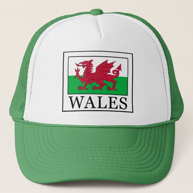Wales-Hut Truckerkappe (Vorderseite)
