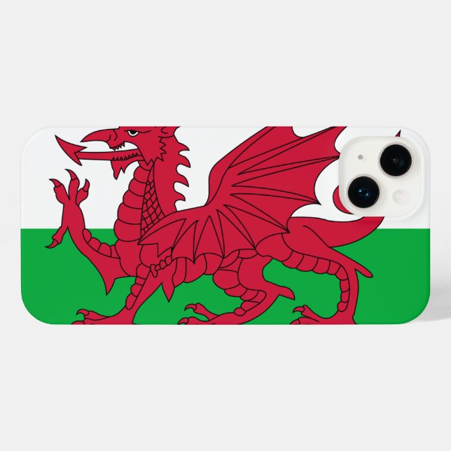 Wales iPhone Hülle (Rückseite (Horizontal))