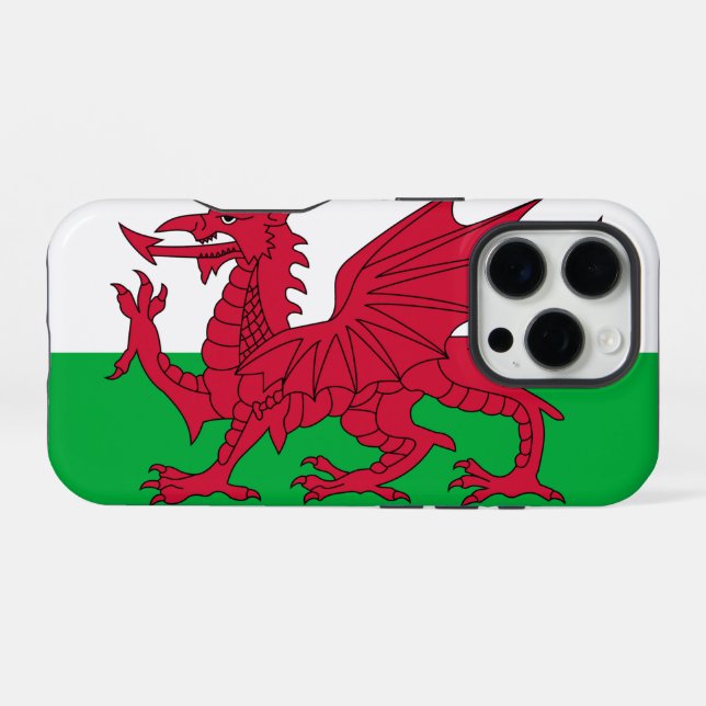 Wales iPhone Hülle (Rückseite (Horizontal))
