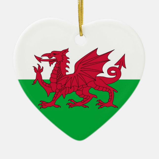 WALES KERAMIKORNAMENT (Vorne)