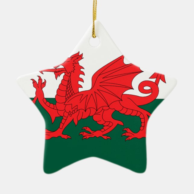 Wales Keramikornament (Vorne)