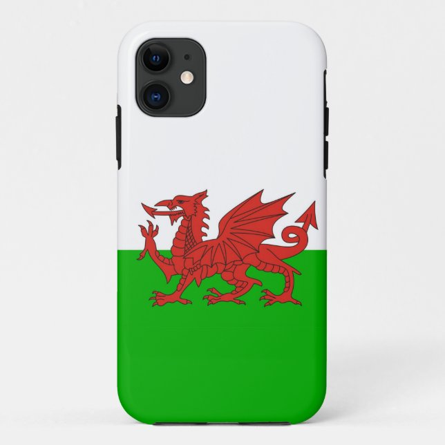 Wales-Landdracheflagge Waliser Briten Case-Mate iPhone Hülle (Rückseite)