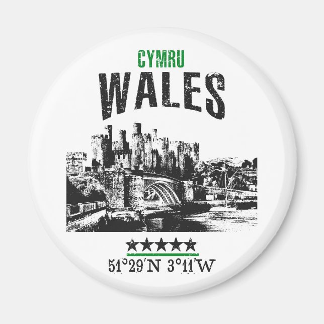 Wales Magnet (Vorne)