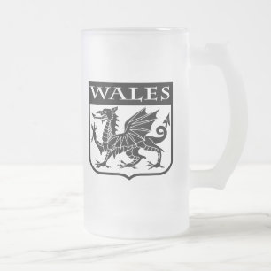 Wales Mattglas Bierglas