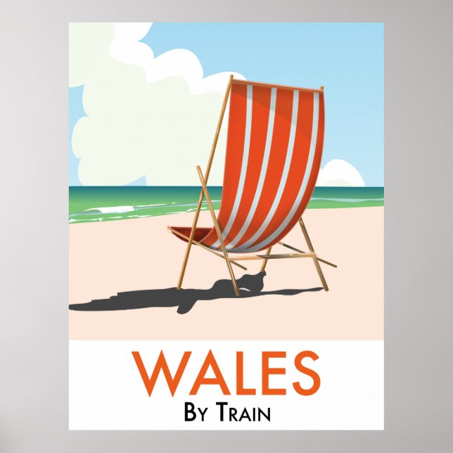 Wales mit dem Zug Poster (Vorne)