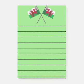 Wales Notizblöcke Post-it Klebezettel
