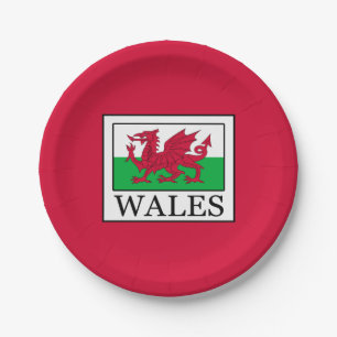 Wales Pappteller