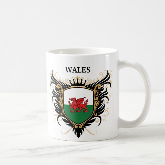 Wales [personifizieren Sie] Kaffeetasse (Rechts)