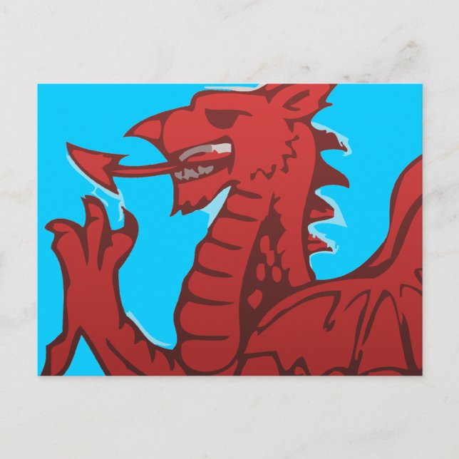 WALES POSTKARTE (Vorderseite)