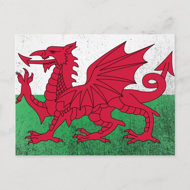 Wales Postkarte (Vorderseite)