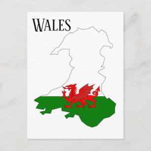 Wales Postkarte