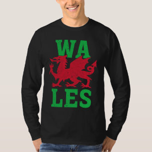 Wales Pride Heimland Walisische Flagge T-Shirt