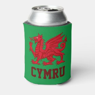 Wales Red Dragon (Y Ddraig Goch) Dosenkühler