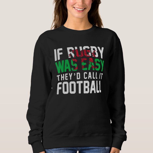 Wales Rugby   Welsh Flag Wales Sweatshirt (Vorderseite)