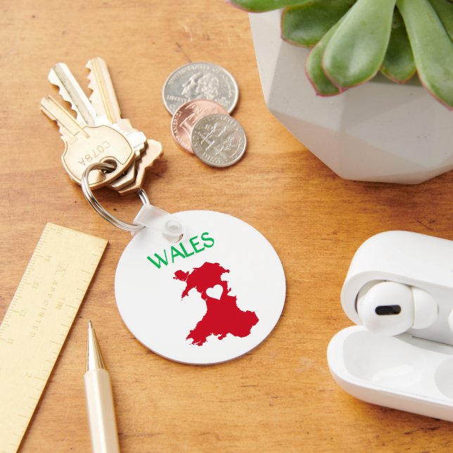 Wales Schlüsselanhänger (Schreibtisch)