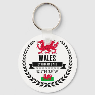 Wales Schlüsselanhänger
