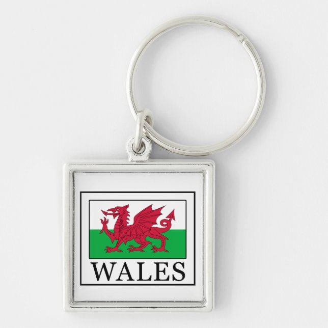 Wales Schlüsselanhänger (Vorne)
