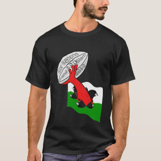 Wales sechs Nations-Grand Slam 2012 T-Shirt