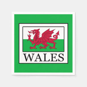 Wales Serviette