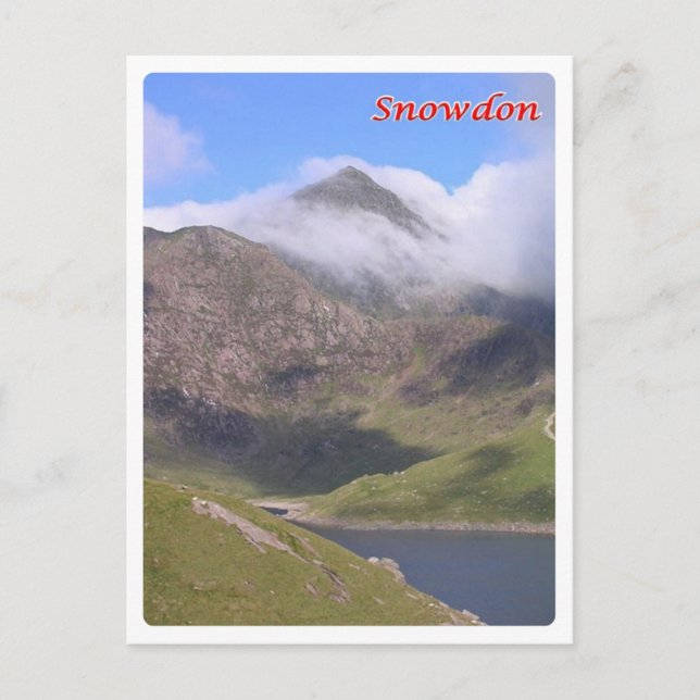 Wales - Snowdon - Postkarte (Vorderseite)