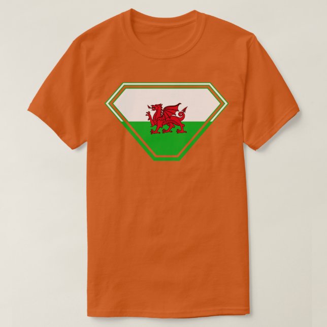 Wales SuperEmpowered Shield T-Shirt (Design vorne)
