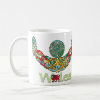 Wales-Tasse mit keltischer Knüpfarbeit Tasse