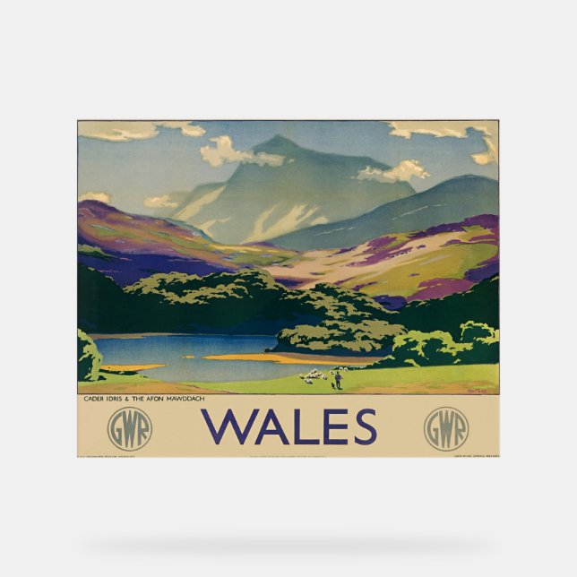 Wales Travel Poster (Vorderseite)