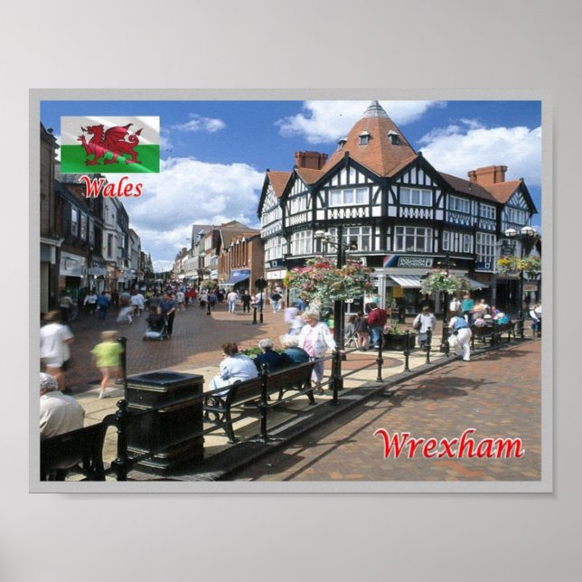 Wales - Wrexham - Poster (Vorne)