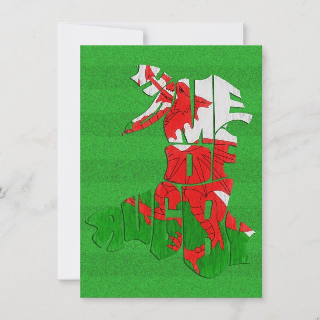 Wales Zuhause von Rugby (Vorderseite)