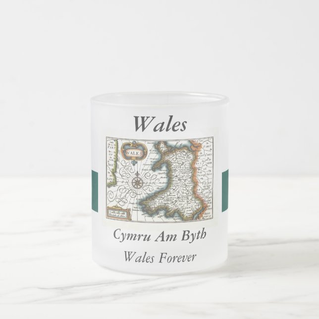 Waleskarte und/oder -flagge mattglastasse (Mittel)