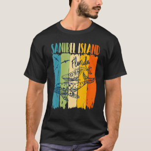 Walfisch Retro Sanibel Island Florida passender Fr T-Shirt