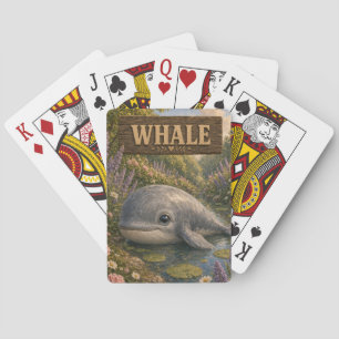 Walfisch Süßes Baby-Geschichtenbuch-Nursery-Tier Spielkarten