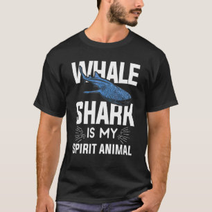 Walhai Ist Mein Geisttier Meeresbiologie Sha T-Shirt
