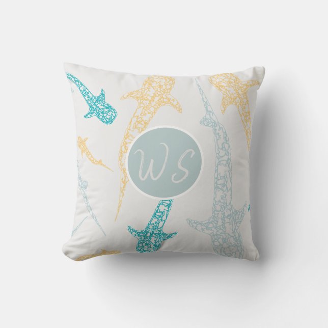 Walhaikissen Kissen (Vorderseite)