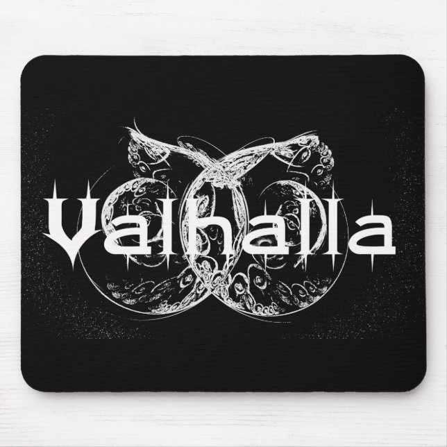Walhall - die große Halle, in dem Helder gehören! Mousepad (Vorne)