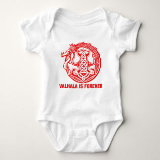 Walhall ist für immer - Viking-Stolz Baby Strampler