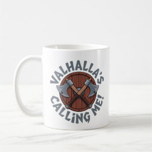 Walhalla ruft mich! - Nordischer Krieger Kaffeetasse