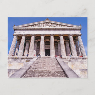 Walhalla Temple Memorial Regensburg Deutschland Ge Postkarte