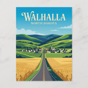 Walhalla USA Postkarte