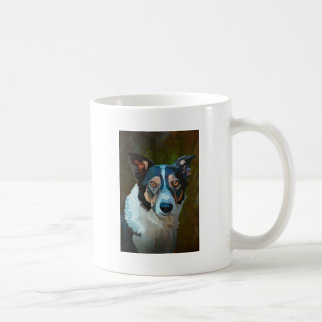 Waliser-Border-Collie Tasse (Rechts)
