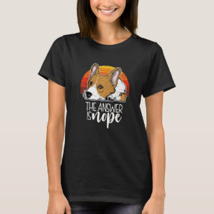 Waliser Corgi Hund Vintage 53 T-Shirt
