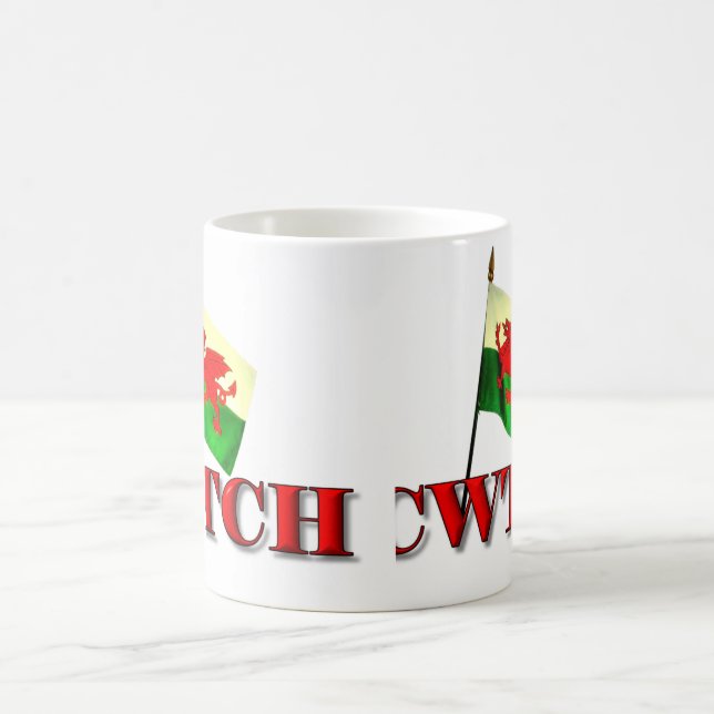 Waliser Cwtch Kaffeetasse (Mittel)