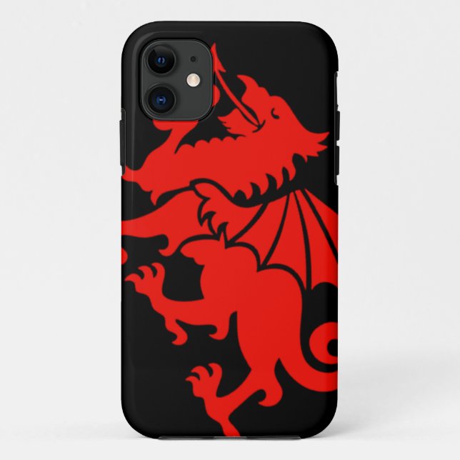 Waliser-Drache Case-Mate iPhone Hülle (Rückseite)